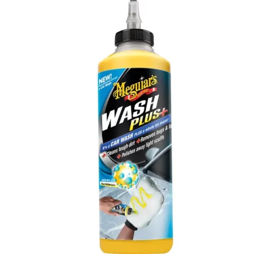 Meguiars Car Wash Plus on uuden sukupolven syväpuhdistavia ainesosia sisältävä kintaalle annosteltava shampoo. Erittäin riittoisa.