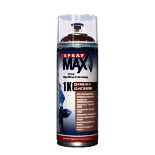 SprayMax Etsaava ruosteenestopohjamaali erittäin hyvillä tartuntaominaisuuksilla.
